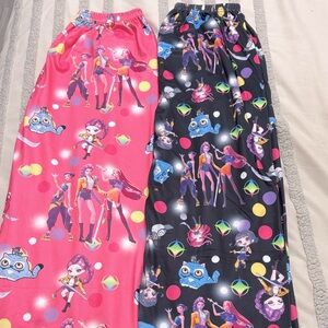 K Pop Demon Hunters Pajama Pants - Medium 🖤💗